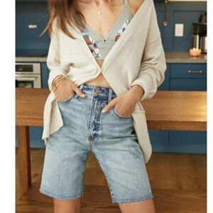 Anthropologie Pilcro Bermuda Jean Shorts- 27